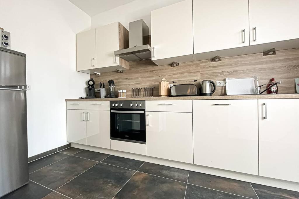 Modernes Luxus-Apartment Im Leipziger Zentrum Экстерьер фото
