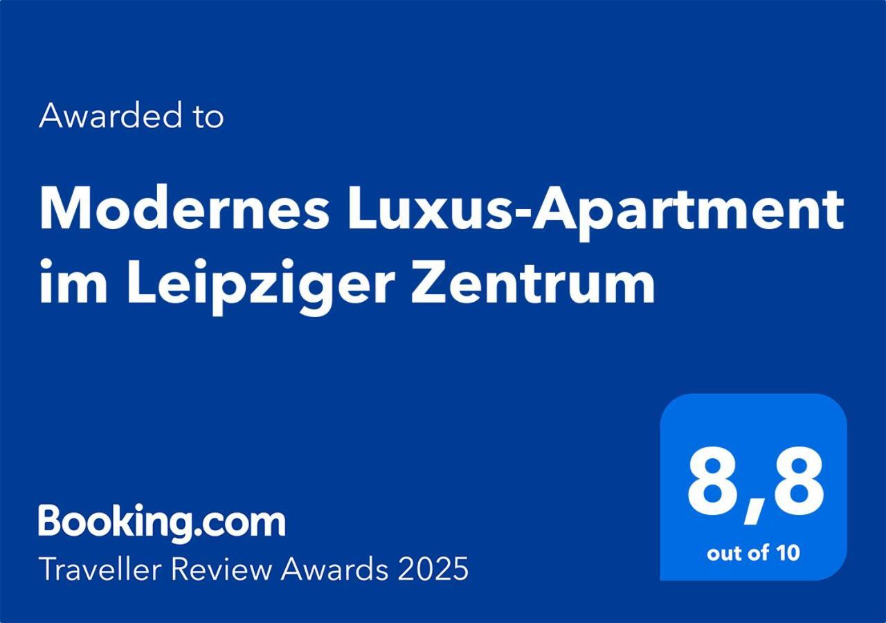 Modernes Luxus-Apartment Im Leipziger Zentrum Экстерьер фото